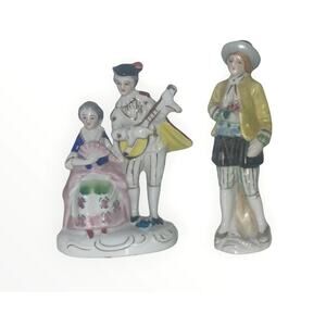 Vintage Lot of 2 Occupied Japan Figurines in EUC